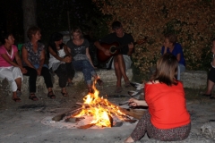 Soiree feu de camp