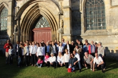 le groupe et le fan club 2015